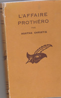 AGATHA CHRISTIE , L' Affaire Prothéro , Collection Le Masque  BE  ( 1958 ) - Agatha Christie
