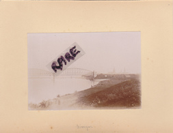 LOT DE 2 PHOTOS ANCIENNES,1880,NIMEGUE,GUELDRE,PAYS BAS,RARE,SUR LE MEME CARTON,RECTO VERSO - Places