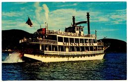 United States Modern Postcard Steamboat SS Minne-Ha-Ha, Lake George New York - Lake George