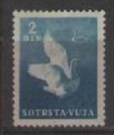 TRIESTE ZONA B - 1950 ANIMALI DOMESTICI SASS. 25 MLH VF - Mint/hinged