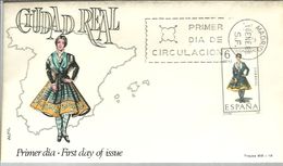 Delcampe - FDC 1967  CIUDAD REAL   MARCA ALFIL - FDC