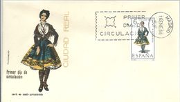 Delcampe - FDC 1967  CIUDAD REAL   MARCA SISO - FDC