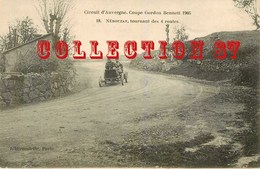 ☺ ♦♦ COUPE GORDON BENNETT 1905 - NEBOUZAT TOURNANT Des 4 ROUTES - RALLYE AUTOMOBILE - VOITURE - Rallyes