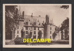 Delcampe - DF / 18 CHER / MEILLANT / FAÇADE FÉODALE DU CHÂTEAU / CIRCULÉE EN 1939 - Meillant