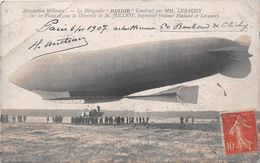 Delcampe - ¤¤  -  Aérostation Militaire  -  Carte-Photo Du Dirigeable " PATRIE " Construit Par M. LEBAUDY     -   ¤¤ - Zeppeline
