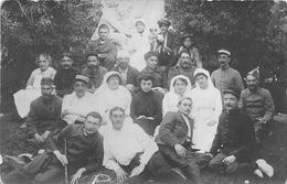 Delcampe - ¤¤   -  Carte-Photo D'un Hopital Militaire Non Située   -  Blessés De Guerre , Infirmière , Médecin    -  ¤¤ - Gesundheit