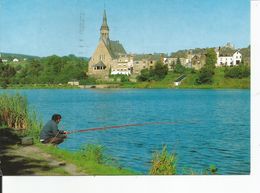 Delcampe - VIELSAM   Vue ,pêcheur - Vielsalm