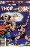 What If Thor Buttled Conan - Marvel