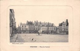 Delcampe - ¤¤   -    PITHIVIERS    -  Place Du Martroi   -  Cafés , Du Martroi , Du Commerce , Du Loiret    -   ¤¤ - Pithiviers