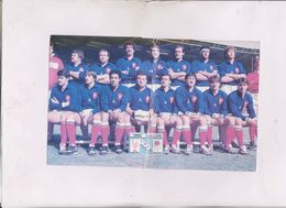 Delcampe - CPM GEANTE EQUIPE DE FRANCE 15 MARS 1986! (voir Signatures De L Equipe) - Rugby