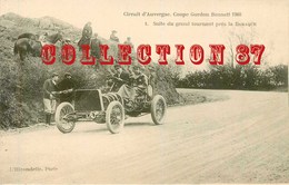 ☺ ♦♦ COUPE GORDON BENNETT 1905 - GRAND TOURNANT Près De LA BARAQUE - RALLYE AUTOMOBILE - VOITURE - Rallyes