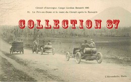 ☺ ♦♦ COUPE GORDON BENNETT 1905 - ROUTE Du CIRCUIT Après La BARAQUE - RALLYE AUTOMOBILE - VOITURE - Rallyes