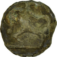 Monnaie, Séquanes, Potin, TTB, Potin, Delestrée:3091 - Gallië