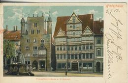 Delcampe - Hildesheim V. 1902  Tempelherrenhaus Und Wedekind  (719) - Hildesheim