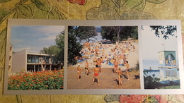 Delcampe - Russia. Vladivostok City, Beach- Volleyball -OLD Postcard 1980s Rare! - Volleyball