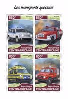 Centrafrica 2018, Special Transport, Police, Ambulance, Fire Engine, BF - Police - Gendarmerie