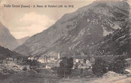 Delcampe - 0009 "VALLE GESSO (CN) S.ANNA DI VALDIERI MT. 975 " CART. ORIG. NON SPEDITA - Cuneo