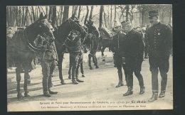 épreuve De Fond Pour Reconnaissances De Cavalerie, Prix Offert Par Le Matin , Les Generaux Maunoury .... - Zbc46 - Manovre