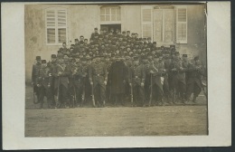 Trombinoscope Militaire , N° 104 Sur Les Képis , Ecrite Au Dos En 1912  - Zbc54 - Kasernen