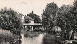 Delcampe - (CP SM PF 61) RÉMALARD  /   Le Nouveau Pont Et Les Bords De L'Huisne - - Remalard