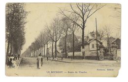 Delcampe - CPA 93 LE BOURGET ROUTE DE FLANDRE Abimee - Le Bourget