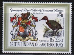 British Indian Ocean Territory 1971 Single Stamp Issue To Celebrate The Opening Of The Research Station. - Territorio Británico Del Océano Índico