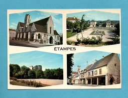 Delcampe - 91 Essonne Etampes  Carte Multivues - Etampes