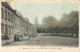 GUINES PETITE PLACE OU PLACE DES TILLEULS 62 - Guines