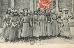 Delcampe - LENS GROUPE DE TRIEUSES METIER 62 - Lens