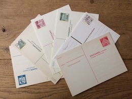 Deutschland Germany Berlin, 6x Postkarte Ganzsache Postal Stationery Entier Postal (with Antwortkarte) - Cartes Postales - Neuves