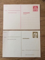 Deutschland Germany Berlin, 2x Postkarte Ganzsache Postal Stationery Entier Postal - Postkarten - Ungebraucht