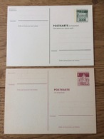 Deutschland Germany Berlin, 2x Postkarte Ganzsache Postal Stationery Entier Postal With Antwortkarte - Cartes Postales - Neuves