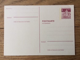 Deutschland Germany Berlin, Postkarte Ganzsache Postal Stationery Entier Postal With Antwortkarte - Postales - Nuevos