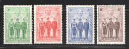 1940  Australian Forces  SG 196-9  MM - Nuevos