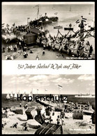 Delcampe - ÄLTERE POSTKARTE 150 JAHRE SEEBAD WYK AUF FÖHR DIE MITTELBRÜCKE UM 1900 UND 1969 Insel Ansichtskarte AK Cpa Postcard - Föhr