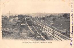 21-CHATILLON-SUR-SEINE- LA GARE , VUE GENERALE - Chatillon Sur Seine