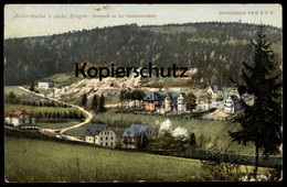 ALTE POSTKARTE ZSCHORLAUTAL SCENERIE AN DER TAUSCHERMÜHLE GLEESBERG TURM Zschorlau Ansichtskarte AK Cpa Postcard - Zschorlau