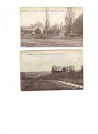 Lot 2 Cpa - 64 - Bidache - Ruines Chateau Des Ducs De Grammont Et Le Pavillon - Croix En Pierre Monument - Bidache