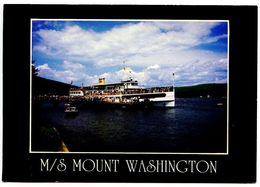 Delcampe - United States Modern Postcard Ship - M/S Mount Washington On Lake Winnipesaukee, NH - Fähren