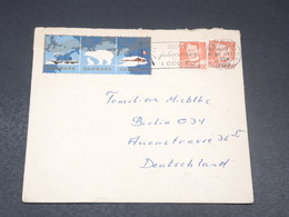 DANEMARK - Enveloppe De Copenhague Pour Berlin En 1959 , Affranchissement + Vignettes - L 19628 - Lettres & Documents