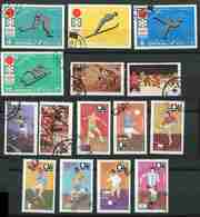 Delcampe - (lot 56) Oman Ob  Lot De 10 Tbres - Sports - - Oman