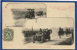 Delcampe - CPA Cambodge Types Asie Circulé Roi Sissowath NANCY Voitures Automobiles - Kambodscha