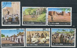 Delcampe - (lot 71) Oman Ob  Série De  6 Tbres - Batailles - - Oman