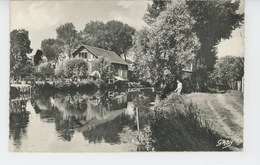 Delcampe - PACY SUR EURE - Un Joli Paysage Sur L'Eure (pêcheur) - Pacy-sur-Eure