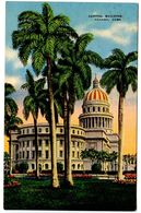 Delcampe - Cuba Vintage Postcard Capitol Building - Havana - Kuba