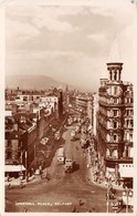 D08082 "BELFAST - DONEGALL PLACE"  ANIMATA, CAMION, AUTO. CART  SPED 1958 - Antrim