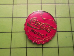 718b Pin's Pins / Beau Et Rare : Thème COCA-COLA / MUSIC CAPSULE - Coca-Cola