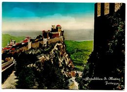 Delcampe - San Marino Vintage RPPC Postcard Fortress - San Marino