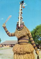 ZAMBIA  , Danza  , Costumi  , Makishi  Dancer - Zambia