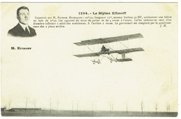 Delcampe - CPA - Biplan Efimoff - Flieger